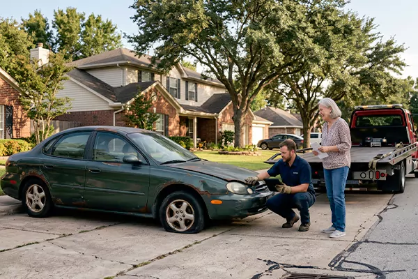 Abandoned Car Removal in San Antonio, TX