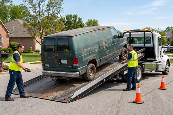 Junk Van Removal in San Antonio, TX