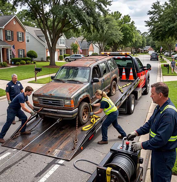 Trusted Abandoned Car Removal: Your Reliable Car Removal From Private Property Experts in San Antonio, TX