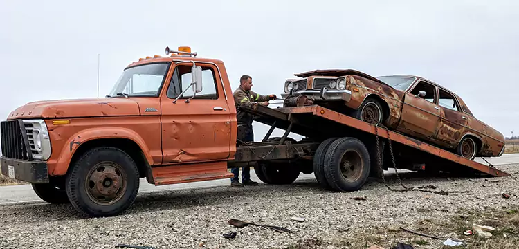 Water Damage Junk Car Removal in San Antonio