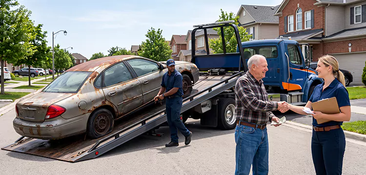 Remove Junk Car Without Title for Cash in San Antonio